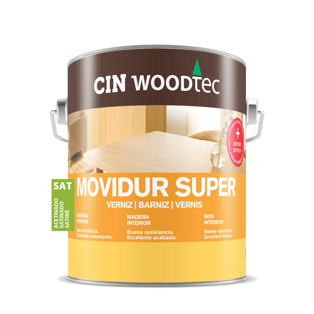 BARNIZ MADERA INTERIOR SATINADO MOVIDUR SUPER