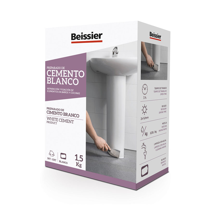 CEMENTO BLANCO PARA INTERIOR-EXTERIOR