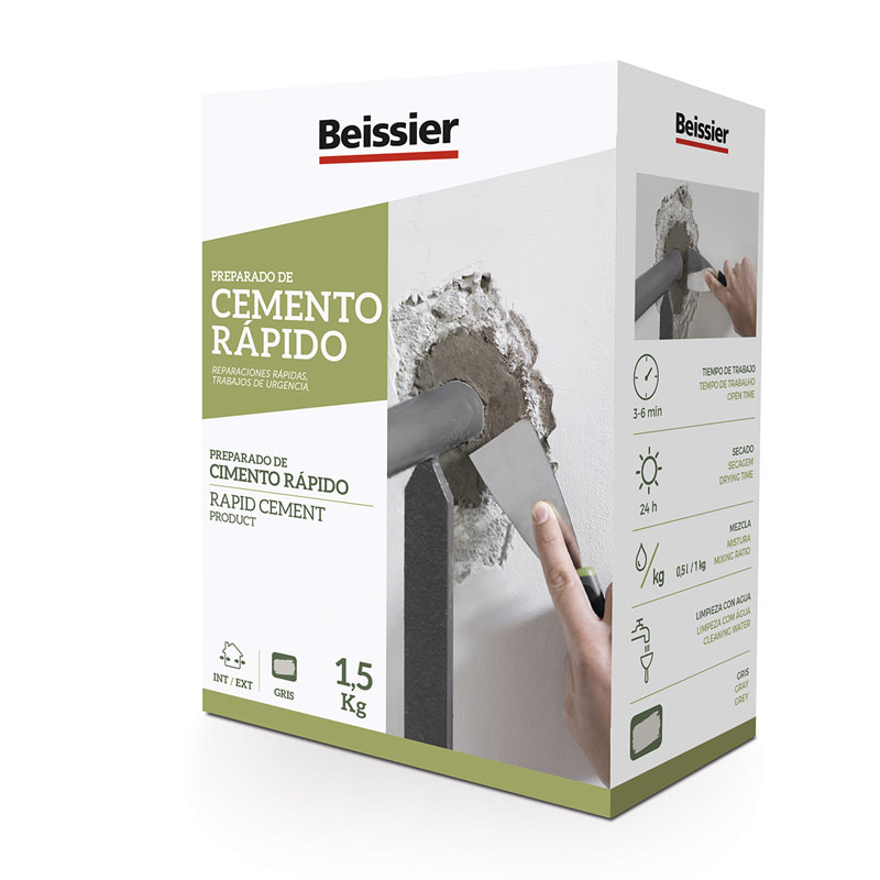 CEMENTO RAPIDO PARA INTERIOR-EXTERIOR