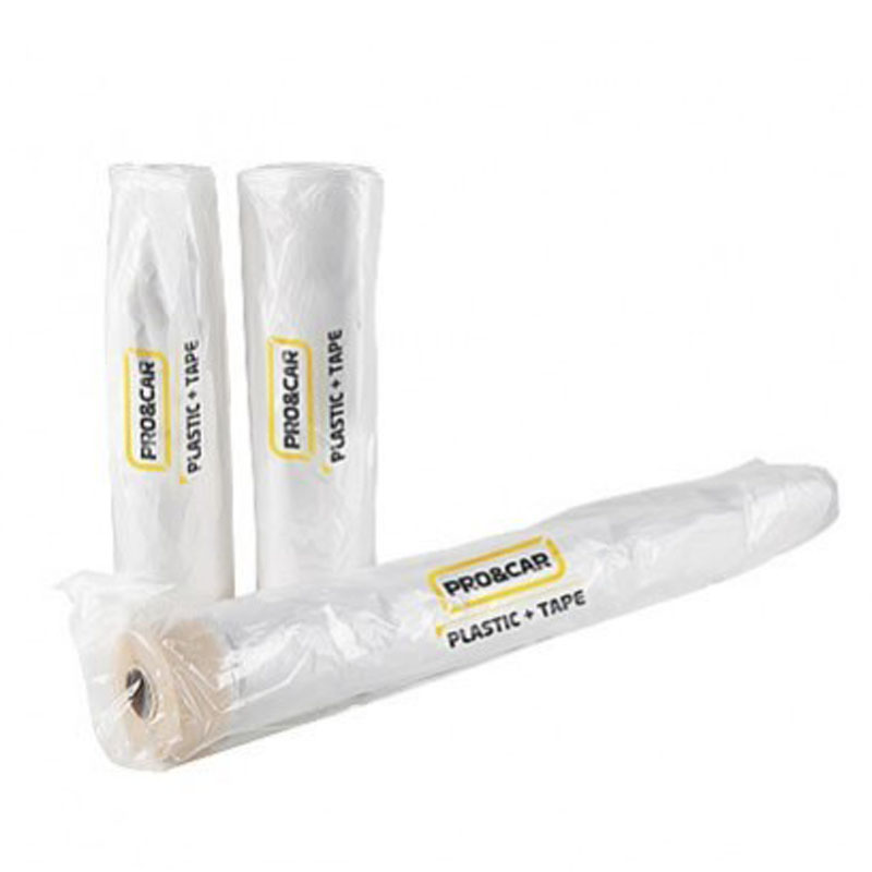 CINTA + PLASTICO PARA ENMASCARAR 80º