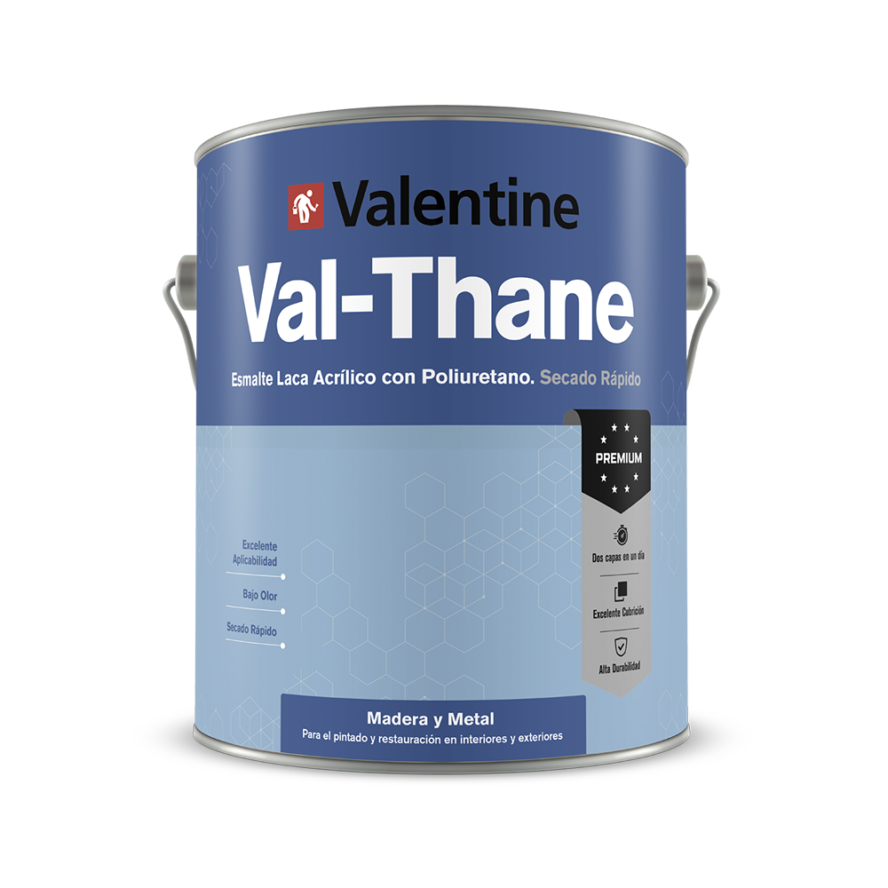 ESMALTE MADERA-METAL SATINADO VAL-THANE
