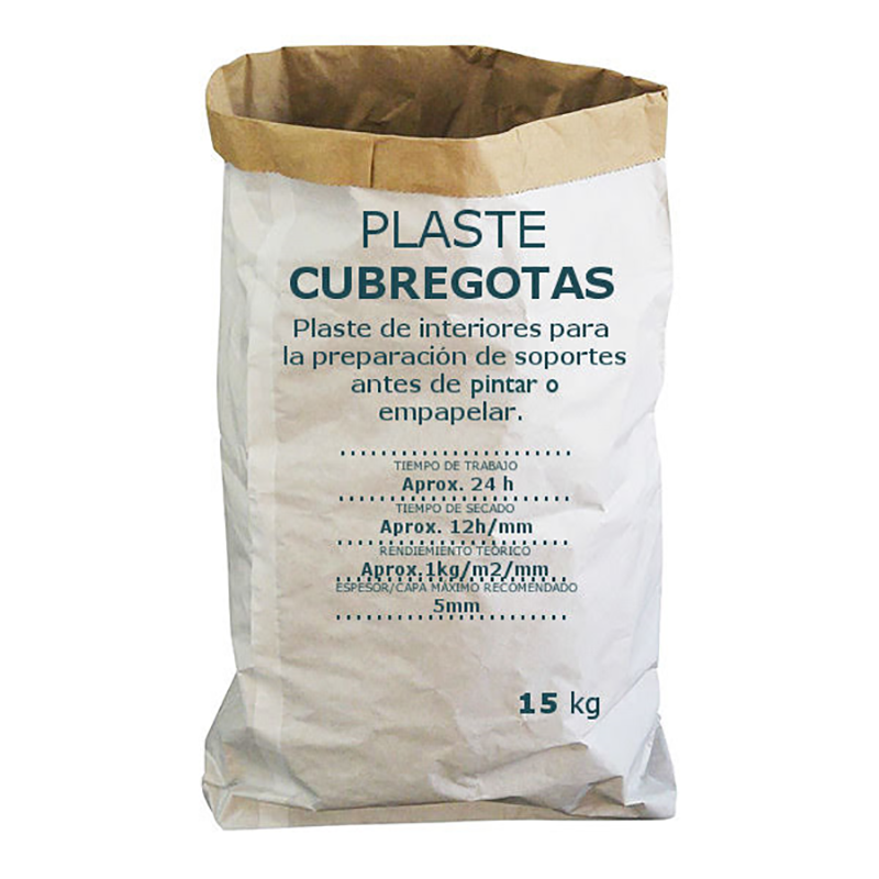 PLASTE CUBREGOTA BLANCO FINO INTERIOR
